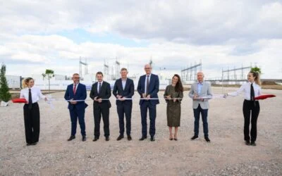 Ribbon-cutting at the project. Image: Renalfa IPP
