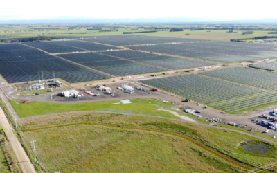 The site will house a 64MW/128MWh DC-coupled BESS, supplied by Wärtsilä. Image: Octopus Australia (via LinkedIn).