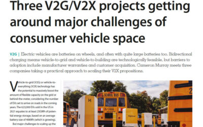 Three V2GV2X projects getting around major challenges of consumer vehicle space