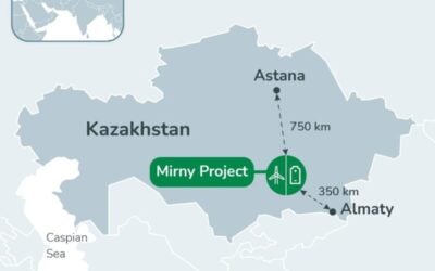 A map of the Mirny project's location. Image: TotalEnergies