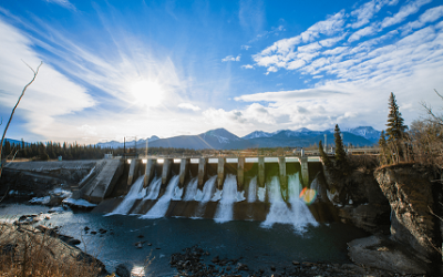 A TransAlta hydroelectric dam. Image: TransAlta via Twitter.