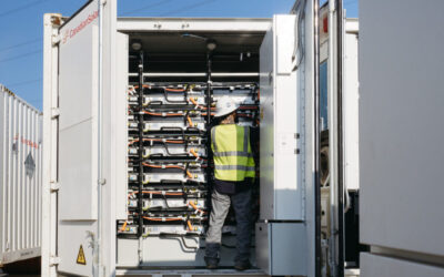 A UBS Asset Management BESS project in Texas, US. Image: Courtesy of e-Storage.