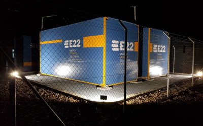 A vanadium redox flow battery (VRFB) system manufactured by E22, a subsidiary of Spanish renewables company Gransolar. VRFB is among the broad suite of technologies that can deliver long-duration storage. Image: E22 / Gransolar.