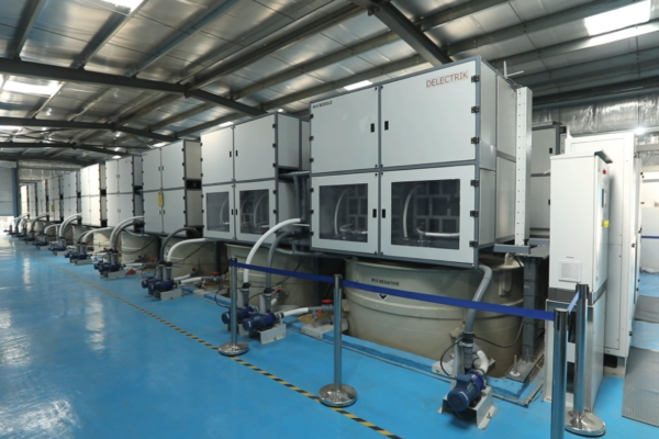 Delectrik makes its flow batteries, including electrolyte processing, in India. Image: Delectrik Systems.