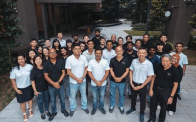 VFlowTech's team. The company raised its investment from new and existing backers, including VC firm Granite Asia. Image: VFlowTech.