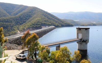 Blowering dam, one of the three newly announced sites. Image: WaterNSW