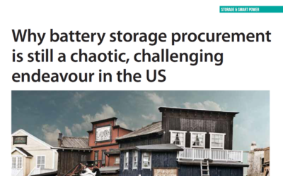 Why battery storage procurement is still a chaotic