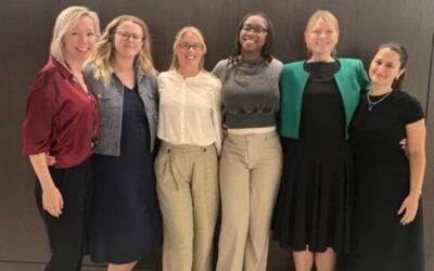 "Women progress faster and with greater confidence when surrounded by a strong, empowering community": The Women in Energy Storage Network (WinES) committee. Image: WinES.
