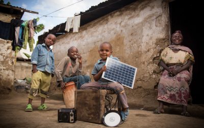 Nearly two-thirds of Sub-Saharan African people don't have access to electricity. Image: ZOLA Electric.