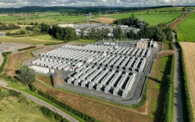 Kilmarnock South, a 300MW grid-forming Zenobe BESS project in Scotland, UK. "If they wanted to be getting stuff online for 2030, 2031, they're going to need to have storage as one of the crucial technologies in this mix," Copson says. Image: Zenobe