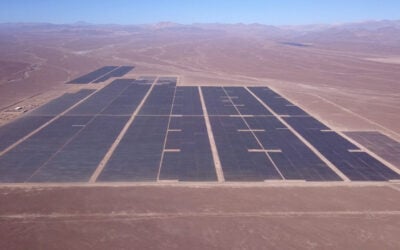 Acciona Energia's Malgarida 2 solar PV plant at the Atacama Desert complex. Image: Acciona Energia