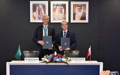 ACWA Power and Bacpo's project in Saudi Arabia's Eastern Province will transmit electricity to Bahrain. Image: ACWA Power