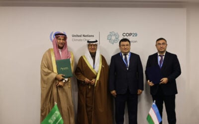 The agreement was signed on the sidelines of COP29 in Baku, Azerbaijan. Image: ACWA Power