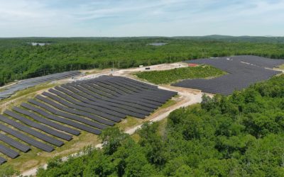 An Agilitas solar-plus-storage project in Massachusetts. Image: Agilitas Energy.