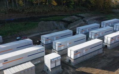 A battery storage project in Hokkaido, northern Japan, the only region of the country where energy storage is required for new renewable energy projects. Image: Sungrow.