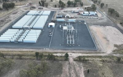 Akaysha Energy's 298MWh Ulinda Park BESS. Image: Akaysha Energy
