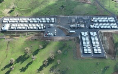 Orana BESS, a recently-completed 415MW/1,660MWh project in Australia, which uses Tesla Megapacks. Image: Akaysha Energy