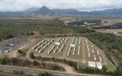 Rendering of Akuo Energy's project in New Caledonia, hailed as the largest BESS project in France when contracts were awarded in 2023. Image: Akuo Energy