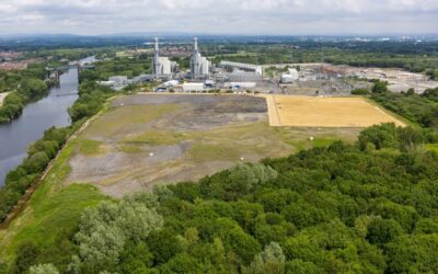 The site of the Carrington Storage project, being deployed in the UK by Statera. Image: Statera.