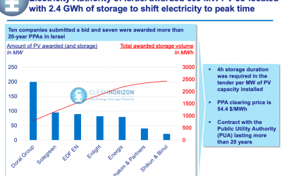 The PUA tender which closed in December 2020 awarded projects to seven companies, including Enlight. Image: Clean Horizon.