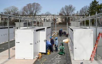 A utility-owned 7MW/30MWh battery project in Staten Island, which came online last year and is thought to be the biggest BESS so far within NYC's boundaries. Image: Con Edison