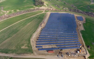 A solar PV system in Cyprus, funded by the European Bank for Reconstruction and Development (EBRD) which came online in 2017. Image: EBRD.