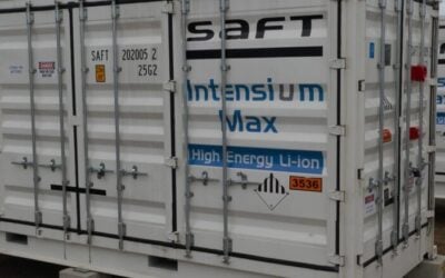 Lithium-ion BESS project supplied by Saft, one of the EASE members that contributed to the new guide. Image: Saft.