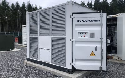A Dynapower battery energy storage system (BESS) unit. Image: Dynapower.