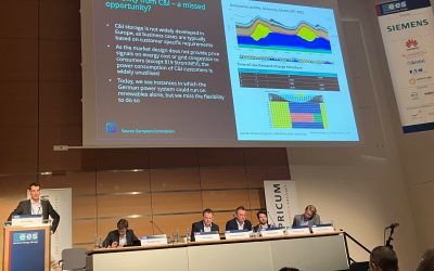 The potential of C&I storage is an opportunity that should not be missed, the audience heard. Image: Andy Colthorpe / Solar Media