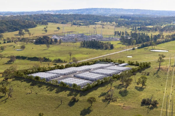 Rendering of Eku Energy's proposed Wongalea BESS project in NSW, Australia. Image: Eku Energy