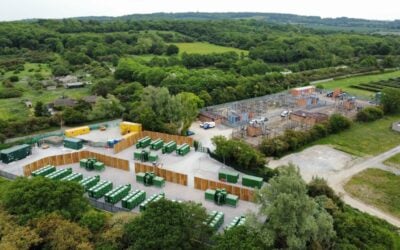 Eku Energy's 28MW/56MWh Basildon BESS. Image: ESM Power.