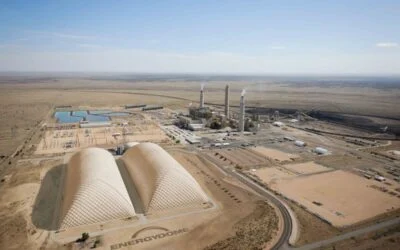Rendering of Energy Dome's Arizona project with SRP and Google.