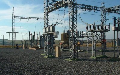 An Eskom substation.