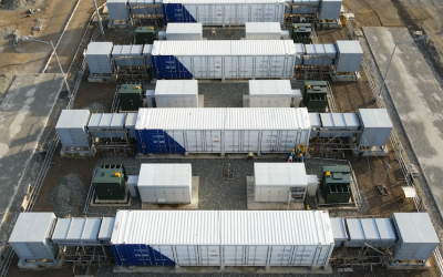 A Fluence grid-scale battery energy storage system (BESS) project in the Philippines, completed earlier this year. Image: Fluence.