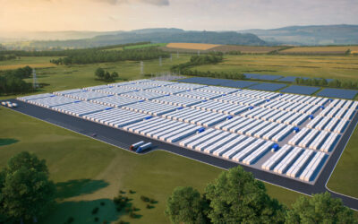Form Energy rendering of a large-scale iron-air energy storage project. Image: Form Energy