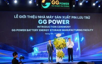 The factory's opening ceremony, held 11 April. Image: GG Power