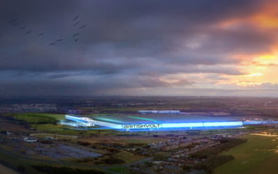 Early rendering of the gigafactory that never was. Image: Britishvolt.
