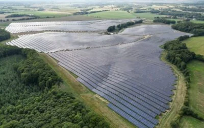 Greenvolt Power hybrid solar-BESS project in Denmark, currently under construction. The IPP has been brought on board the Pantheon AI project. Image: Greenvolt
