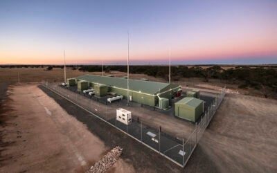 The first BESS in Australia to deliver grid-forming capabilities, Hitachi Energy's 30MW/8MWh project in Dalrymple, South Australia. Image: Hitachi Energy.