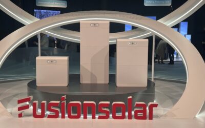 The smart string energy storage system range (pictured) offers flexibility, user-friendliness and great design coupled with ease of installation and 5-layer protection. Image: Huawei.