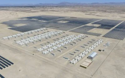 A solar and storage project in Chile