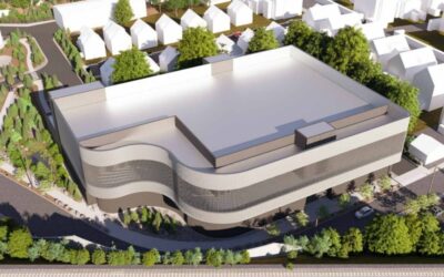 Indoor BESS project (render) from Flatiron Energy in Boston, Massachusetts