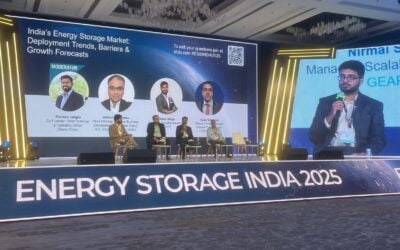 The discussion took place at the event hosted by our publisher Solar Media last week in Greater Noida. Image: Solar Media