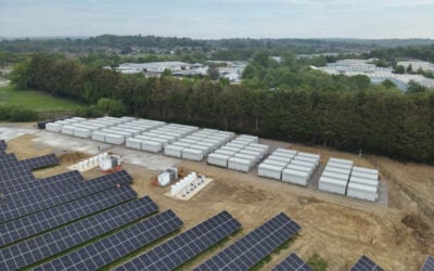 A 20.7MWh vanadium redox flow battery (VRFB) project in the UK. VRFBs were among the technologies assessed in the report. Image: Invinity Energy Systems.
