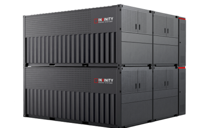 Rendering of Invinity's new Endurium Enterprise product for the C&I market. Image: Invinity Energy Systems