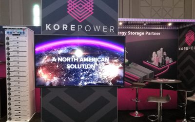 Domestically headquartered manufacturing startup KORE Power is among those contributing gigawatt-hours of annual production capacity to the US total. Image: Andy Colthorpe / Solar Media.