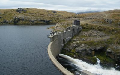 Onslow Dam at Lake Onslow, New Zealand. A PHES plant at the site was conceptualised by Associate Professor Earl Bardsley from the University of Waikato in 2004. Image: Mohammed Majeed.