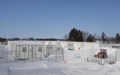 Marubeni's BESS project site at Kitahiroshima, Japan. Image: Marubeni Corporation.