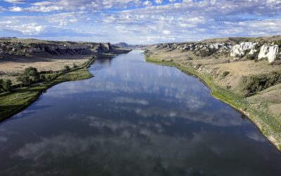 Missouri River, pictured in 2021. Image: Wikimedia user Cmichel67