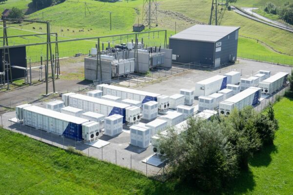 MW Storage's 20MW/18MWh project in Ingenbohl, Switzerland. Image: MW Storage AG.